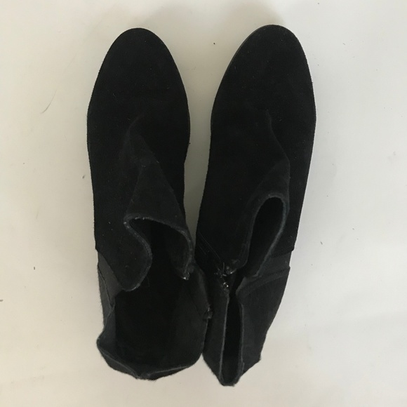 Aldo Black Suede Booties - Picture 8 of 8
